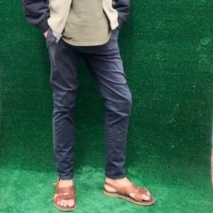 H&M logg pants dark blue